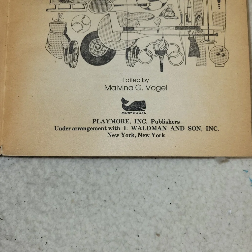 The Great Sports Question‎ And Answer Book 1979 Vintage